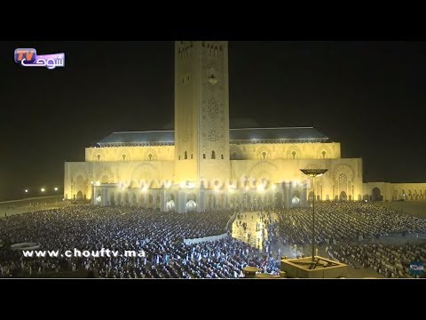 بالفيديو  عمر القزابري يختم القرآن في مسجد الحسن الثاني‎