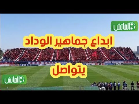 شاهد جمهور الوداد يُبدع بلوحة رائعة في ملعب الأب جيكو