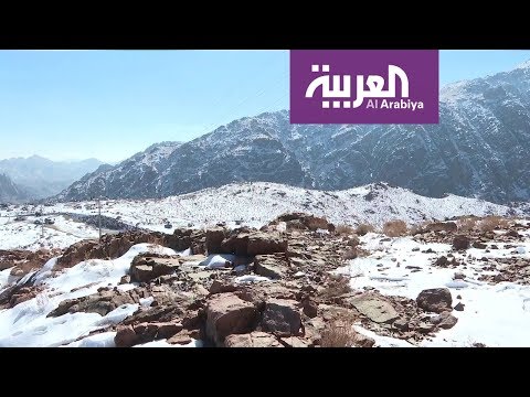 شاهد تبوك والجوف والحدود الشمالية تنتظر الثلوج مجددًا