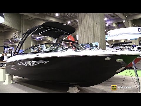 بالفيديو مميزات القارب السريع 2015 monterey 218 ss