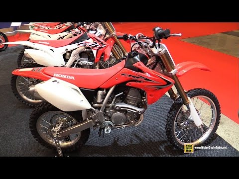 بالفيديو دراجة الطرقات الوعرة 2015 honda crf 150rb