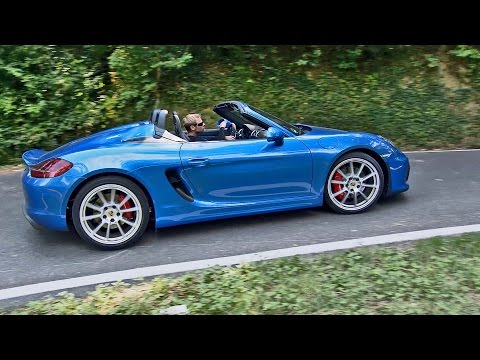 شاهد تجربة قيادة السيارة المميزة  2015 porsche boxster