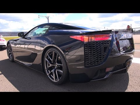 بالفيديو تعرف على السيارة المميزة lexus lfa